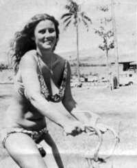 Maui Girl On Bike