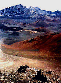 Haleakala Park On Maui